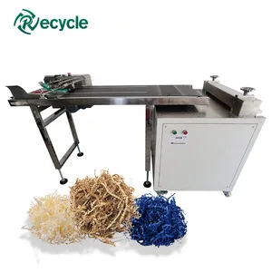 Déchiqueteuse automatique de papier froissé Machine de remplissage de boîte cadeau Machine de fabrication de papier froissé