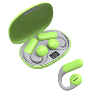 45ms Low Latency 5.3 Air Conduction Comfortable Wear Sport Earphones 48hrs Music Time Noise Cancellation Digital Display IPX4 - Product Image 1