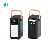 Batterie externe portable haute capacité 40000mAh à charge rapide avec lumière LED pour le camping