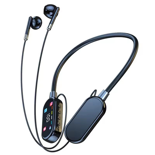 NEW Ergonomic Design Neckband Wireless Headphones Sport Earphones for Secure Comfort Fit Fast Charging Wireless Earphones