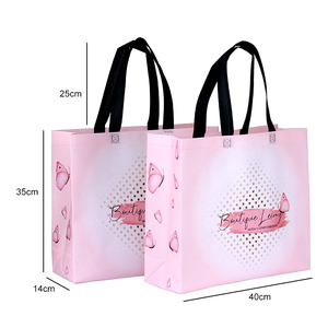 Regalos promocionales para ferias comerciales Bolsas ecológicas no tejidas de TNT con logotipo impreso personalizado - Product Image 2