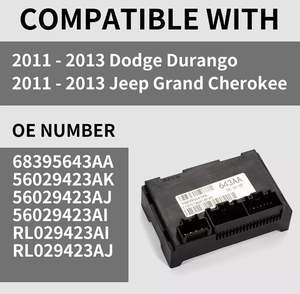 Nuevo módulo de control electrónico transferencia programable para estuche para 11-13 Jeep <span class=keywords><strong>Grand</strong></span> Cherokee JEEP modelo 68395643AA - Product Image 4