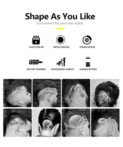 Cortadora <span class=keywords><strong>de</strong></span> <span class=keywords><strong>Pelo</strong></span> Eléctrica Inalámbrica Demon T9 <span class=keywords><strong>de</strong></span> 3 mm con Pantalla LCD <span class=keywords><strong>de</strong></span> Plástico para Hombres, Uso Doméstico, Recortadora <span class=keywords><strong>de</strong></span> Barba <span class=keywords><strong>Francesa</strong></span> - Product Image 6