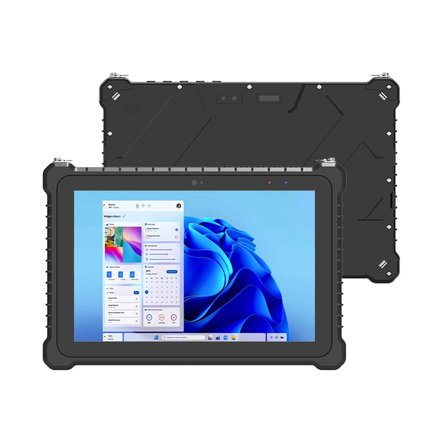 New Rugged Windows Tablet Android 8 8 Inch UHF RFID Barcode Scanner I7 1000 Nits WiFi 4G Vehicle Mount Industrial Tablet