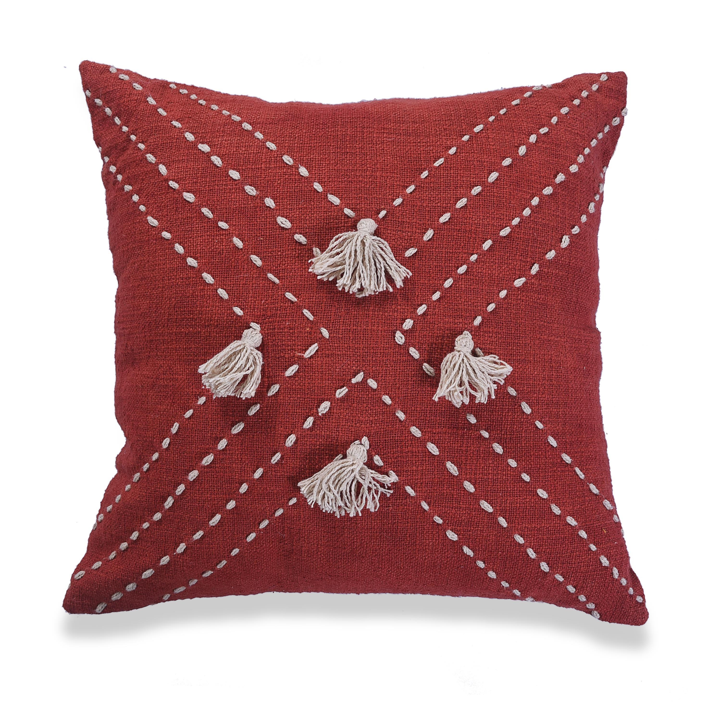 Rust Brown and White