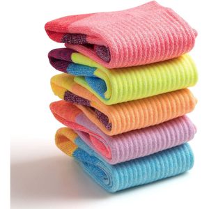 Calze sportive da donna Premium Set 5 paia cuscino spesso personalizzato in Nylon lavorato a maglia stampato per l'escursionismo da corsa per la primavera invernale - Product Image 2