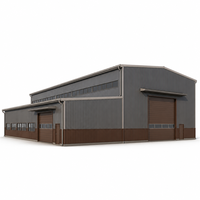 Grande structure en acier pour entrepôt, centre logistique, usine, atelier et stockage