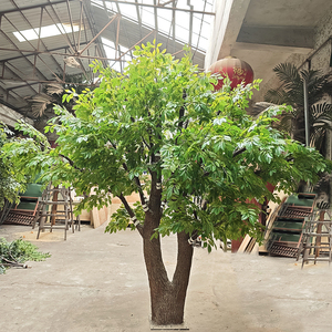 CROSOFMI Piante Finte da Interno Grandi Albero di Canna 140 cm Piante