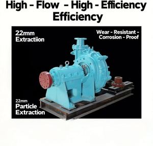 Bomba de Lodos Horizontal de Alta Resistencia OEM ODM 2025, Bomba Centrífuga de Succión de Lodo de Alta Eficiencia y Ahorro de Energía - Product Image 5