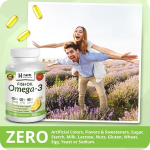 Marque privée ODM OEM Acides gras essentiels Omega-3 DHA Capsule molle d'huile de poisson sauvage de qualité supérieure pour adulte sans arômes artificiels - Product Image 5