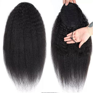 Extensiones de Cabello Virgen Remy Brasileño con Clip Instantáneo, Ondulado Afro, Rizado Kinky, Pre-Adheridas Ring-X - Product Image 3