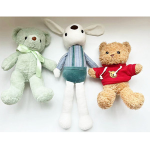 Conejito de <span class=keywords><strong>Peluche</strong></span> Blanco, Juguete de <span class=keywords><strong>Peluche</strong></span> Suave de Animalito - Product Image 5