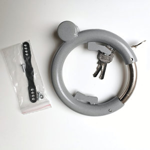 Candado para bicicleta Wu Shen, metálico, en forma de herradura, antirrobo. - Product Image 3