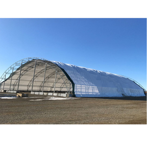 Bâtiment préfabriqué pour élevage laitier, hangar pour vaches, étable, abri pour chevaux en membrane PVC, structure en acier pour bétail - Product Image 6