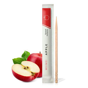 Palillos de Dientes con Sabor a Madera Natural 2026, Empaque Personalizado, Aliento Fresco, Sabrosos Palillos de Dientes con Sabor a Manzana, Menta y Canela - Product Image 4