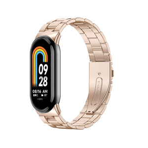 BEEFLYPOWER Correa de Repuesto de Acero Inoxidable para Mi Band 8, Pulsera Metálica para <span class=keywords><strong>Xiaomi</strong></span> Smart Band 8 9 10, Más Vendida - Product Image 6