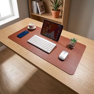 Leather Desk Mat 800x400mm Waterproof Anti Slip Office <b>Mouse</b> <b>Pad</b> for Computer Workstation - Product Image 2