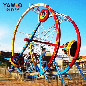 Juegos Mecánicos Yamoo Fun Fair Rides <span class=keywords><strong>Happy</strong></span> Wheel con Iluminación LED de Color Personalizado para Parques al Aire Libre, Centros Comerciales, Atracciones de Feria - Product Image 6