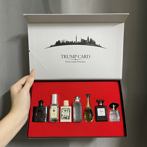 Boîte cadeau de couverture d'échantillon de parfum personnalisé nouveau design pour femmes emballage de kit d'échantillons de parfum <span class=keywords><strong>mam</strong></span> boîte de jeu de découverte de parfums préférés - Product Image 3