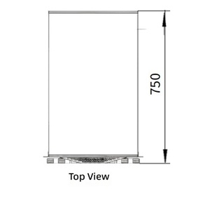 Convertidor CC/CC Polewhale de 125KW, Entrada de 50-1000V, Salida de 247A, Aislamiento sin Transformador, IP20, Convertidor CC/CC Bidireccional de 125KW - Product Image 2