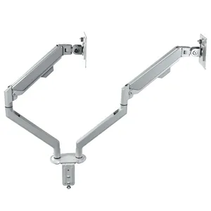 Dual Screen Monitor Arm Gas Spring Desk Mount Computer Adjustable Single Monitor Arm Support Mechanical Monitor Arm