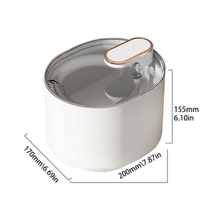 Großhandel 3L <span class=keywords><strong>Pet</strong></span> Automatic Water Dispenser für Haustier fütterung produkte Brunnen Wasser trinken - Product Image 6