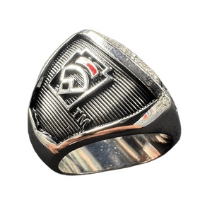 Anelli Personalizzati con Logo Inciso per <span class=keywords><strong>Campioni</strong></span>, Souvenir in Metallo per Giocatori di Baseball Little <span class=keywords><strong>League</strong></span> - Product Image 1
