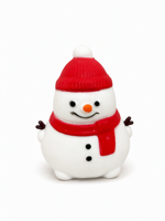Jouet Squishy de Noël en forme de Père Noël, Bonhomme de Neige et Sapin, avec son craquelant tactile, jouet anti-stress pour enfants