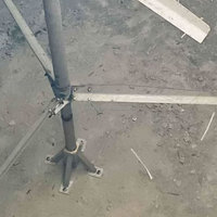 Agitateur vertical à pales JBJ900 3 kW à moteur CC pour réservoir de stockage des eaux usées avec revêtement anti-corrosion et roulement en acier au carbone