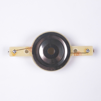 Diaphragme en aluminium de 43 mm, 4 ohms, pièce de rechange pour tweeter avec une épaisseur de 0,03 mm pour la réparation d'enceintes audio professionnelles