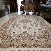 Tapis persan de style européen, américain, chinois, moderne pour salon, résistant à la saleté, facile d'entretien