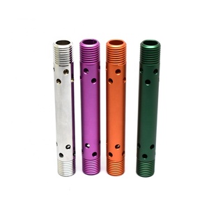 OEM nhà sản xuất Chrome mạ màu Anodized mù ren các bộ phận Ống Anodized nhôm CNC gia công cho bộ lọc - Product Image 3