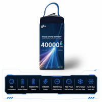 Batterie solide pour drone polaire XINGTO 10S 40000mAh 37V 1480Wh 400Wh/kg 10C -40C pour environnements arctiques froids, alimentation UAV, OEM en gros
