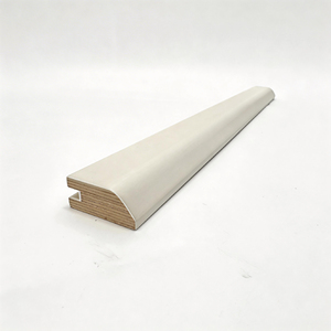 Moulure de bord de tablette à tête ronde GX-YZCB5018 50*18mm, ligne décorative <span class=keywords><strong>pour</strong></span> armoire, garniture de tablette en <span class=keywords><strong>MDF</strong></span> à bord arrondi, personnalisable <span class=keywords><strong>pour</strong></span> meubles - Product Image 1