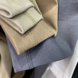 Men's Oversized 100% Cotton Jersey Short Sleeve O-<b>Neck</b> T-Shirt Solid Color Casual Fit Breathable Knitted Plain Dyed - Product Image 6