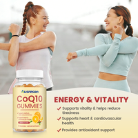 Gummies CoQ10 Ausreson OEM en gros – Complément Herbal 600mg Antioxydant Naturel pour la Peau et la Santé Cardiaque
