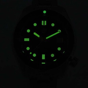 Reloj de Pulsera Automático Mecánico de Zafiro con Logotipo Personalizado Vintage, Bisel de Cerámica, Revestimiento Superluminoso, para Hombre, 30 ATM - Product Image 6