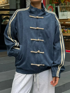 Giacca da <span class=keywords><strong>Uomo</strong></span> alla Moda Retrò con Colletto Rialzato, Nuova Collezione 2026, Giacca Sportiva Traspirante per <span class=keywords><strong>Primavera</strong></span> e Autunno - Product Image 1