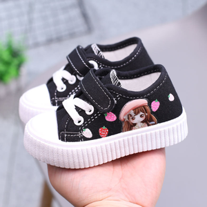 Thời Trang Trẻ Em Giày Trẻ Mới Biết Đi Giày Vải Sneakers Trượt Trên Thoải Mái Quan Hệ Nhân Quả Chạy Giày Quần Vợt Cho Bé Trai Cô Gái - Product Image 2