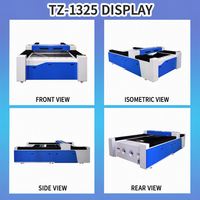 Tounjen 1325 Máquina de Corte y Grabado Láser CO2 de Alta Precisión CNC con Refrigeración por Agua Leadshine para Corte de Acrílico y Materiales No Metálicos