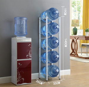 Chất Lượng Cao 3 4 5 Tier Tầng Hiển Thị 5 Gallon Chai Nước Rack / 20 Lít 5 Gallon Xô Lưu Trữ Chai Nước Hiển Thị Rack - Product Image 2