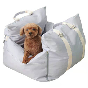 ペット用ドライブベッド オールシーズン対応 カーシート 犬用クッション ポータブル車載ベッド - Product Image 2