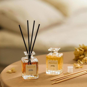 Difusor de caña de aceite esencial <span class=keywords><strong>Natural</strong></span> de 50ml con palos, decoración del hogar, fragancia de Perfume, juego de regalo de aromaterapia para sala de estar y oficina - Product Image 6
