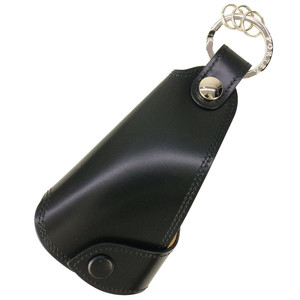 Calzador de acero inoxidable con mango de 10 cm de largo, elevador de zapatos metálico para personas mayores y mujeres embarazadas, con funda protectora de cuero. - Product Image 2