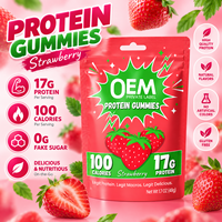 Bonbons Gommeux Protéinés Sans Sucre avec Électrolytes et Protéines de Lactosérum pour Adultes – Vente en Gros OEM