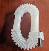 Tuyau ondulé en plastique Flexible à bas prix Production de liquide Buse de remplissage Bec Tube Transport de liquide Tuyaux en caoutchouc