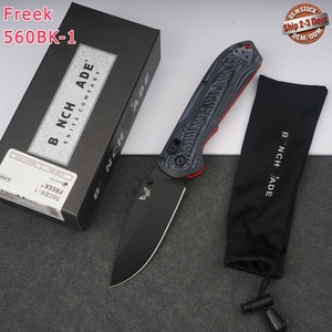 Coltello BM560BK-1(FREEK) Premium con Manico in G10, Disponibile su Ordinazione, Spedizione Veloce, Ottimo Regalo, OEM, Fai-da-Te, Spedizione da Magazzino USA - Product Image 1