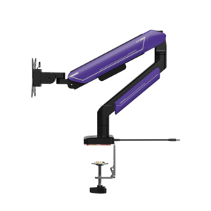 Ergotek tốt nhất RGB chơi game máy tính màn hình kép cánh tay VESA màn hình đứng cho bàn gắn kết cơ bản 2 màn hình Bracket chủ - Product Image 5
