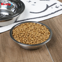 Ciotola Portatile Personalizzata di Alta Qualità in Acciaio Inox 304 per Cani e Gatti, Mangiatoia Ecologica