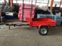 0.5 tonne 0,8 tonne 1 tonne 1,5 tonne Mini remorque pour motoculteur et tracteur de marche